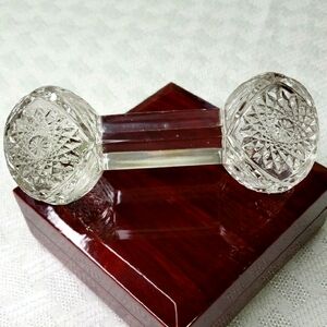 Knife Rest Cut Crystal